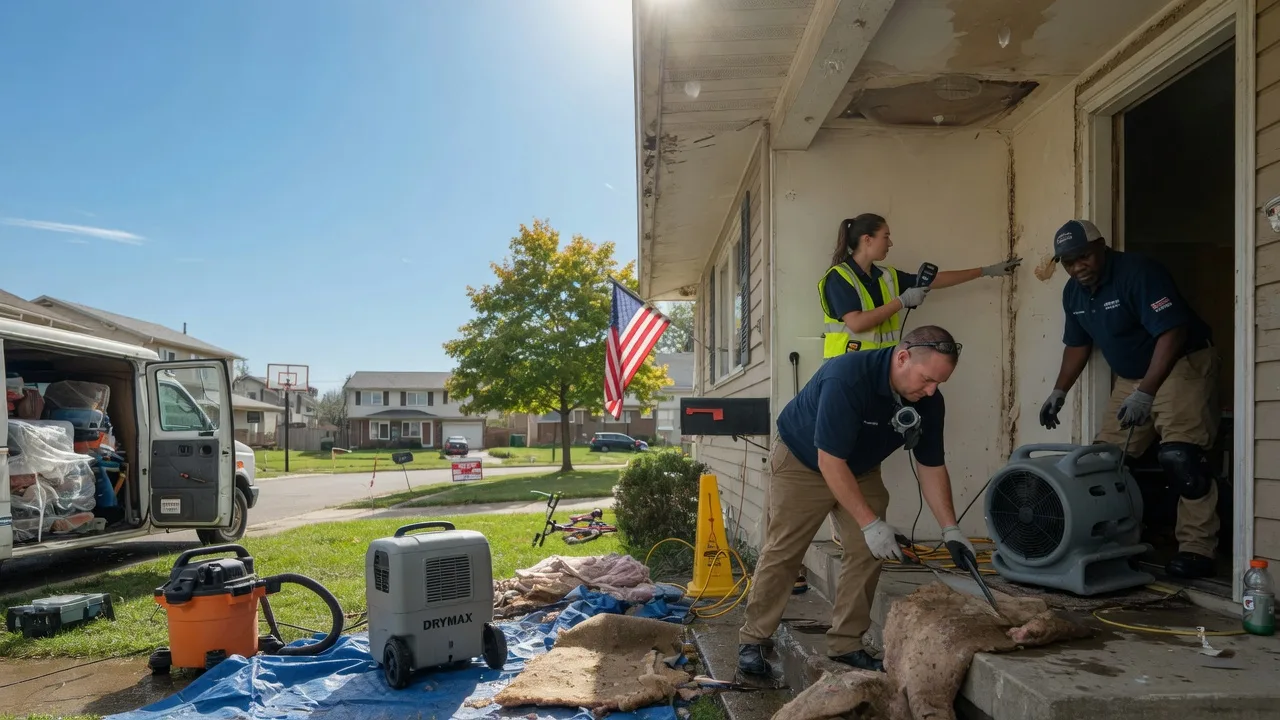 Water Damage Restoration in Keenes, IL near me